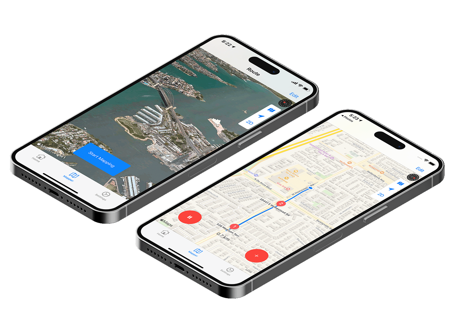 MapAble route mapping app
